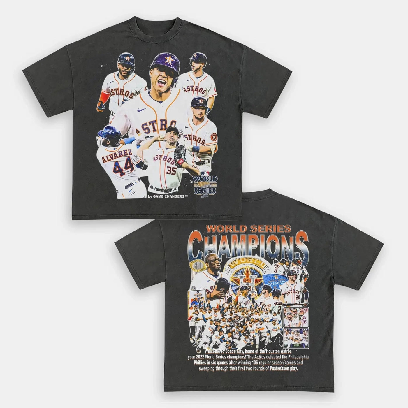 Astros Back Design TEE - view 3