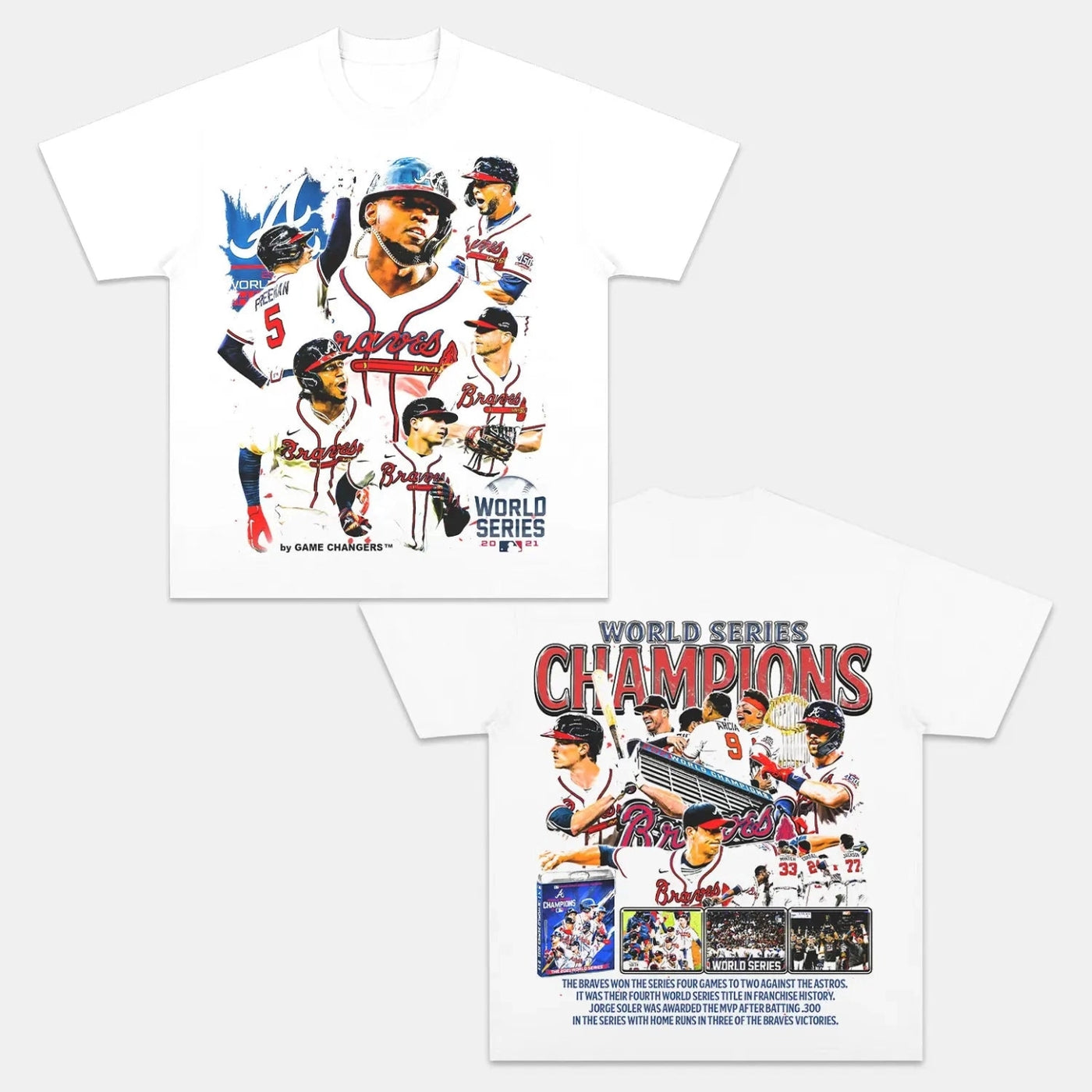 Braves Back Design TEE - view 2