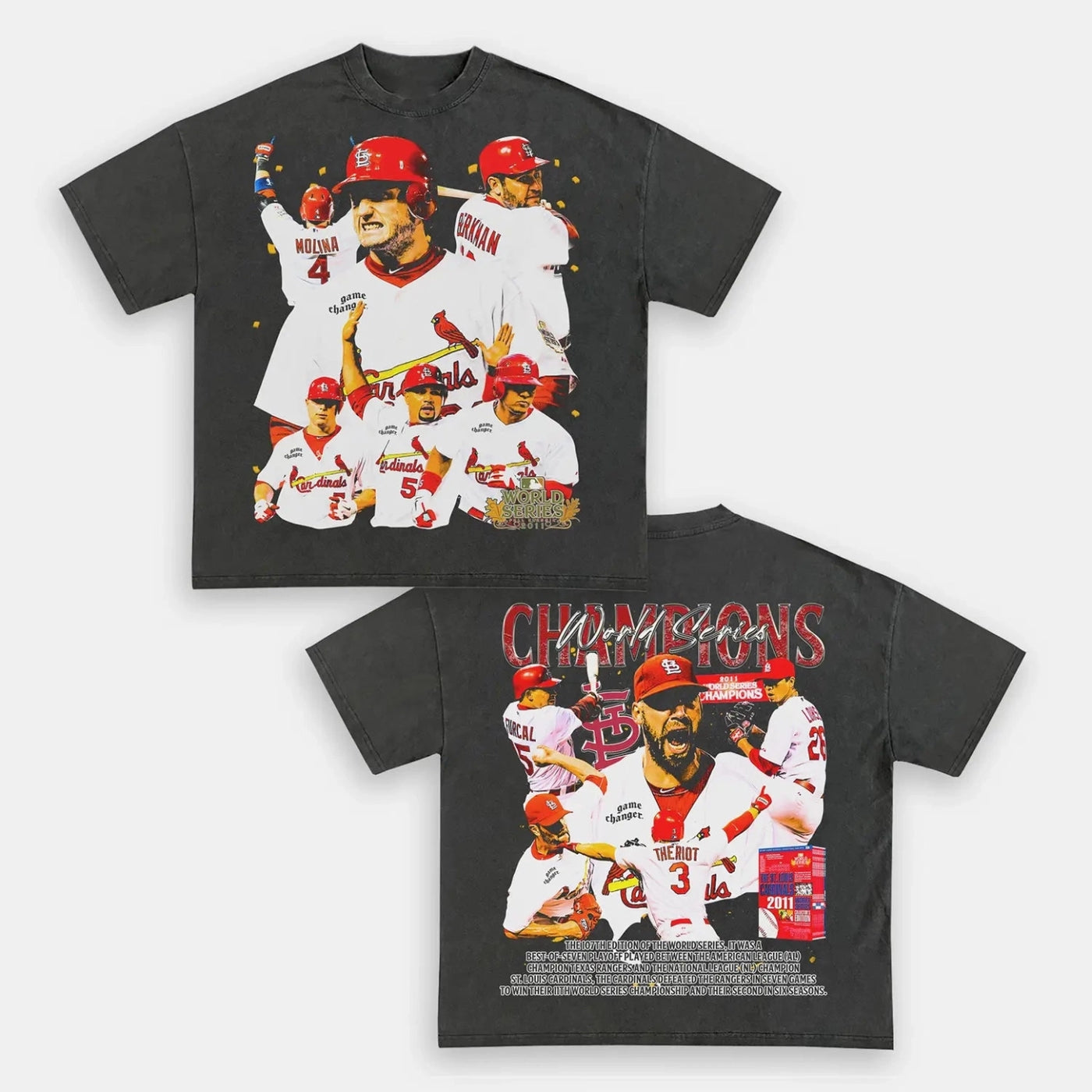 Cardinals Back Design TEE - view 3