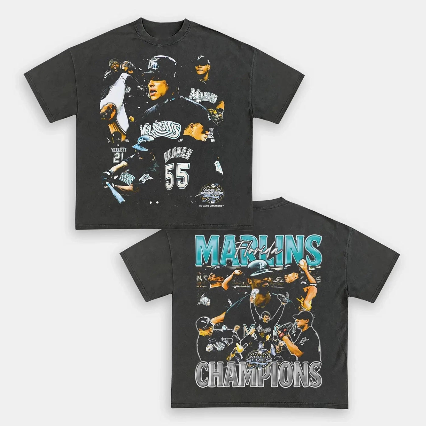 Marlins Back Design TEE - view 3