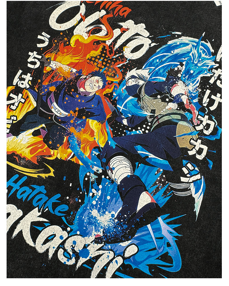 Obito Uchiha Vs Kakashi Hatake "Anime" TEE - view 8