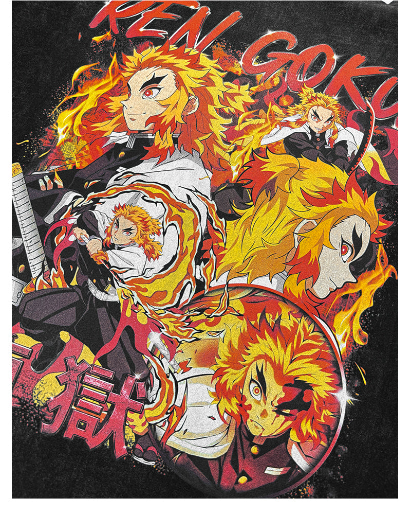 Kyōjurō Rengoku "Anime" TEE - view 6