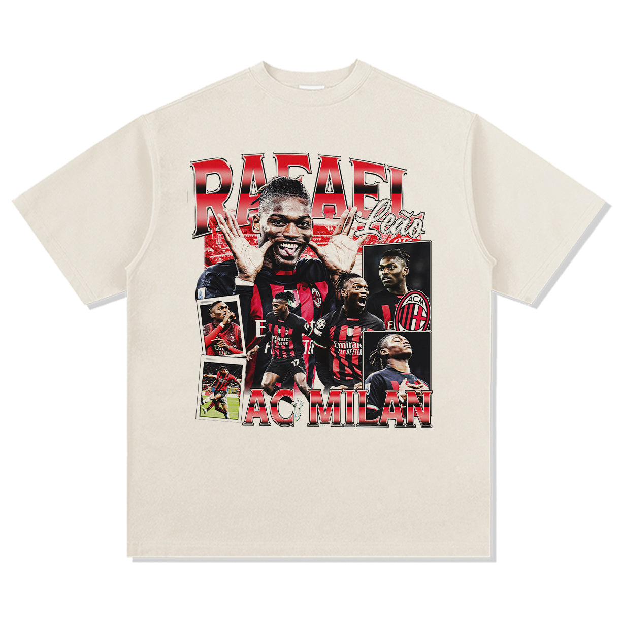 Ac Milan By Rafael Leão Tee - view 5