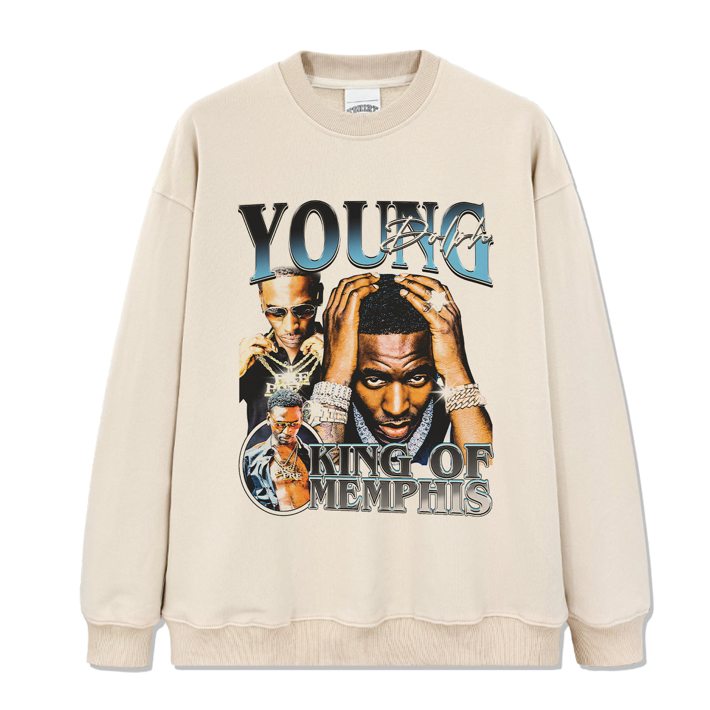 King Of Memphis By Young Dolph Sweatshirt - view 4