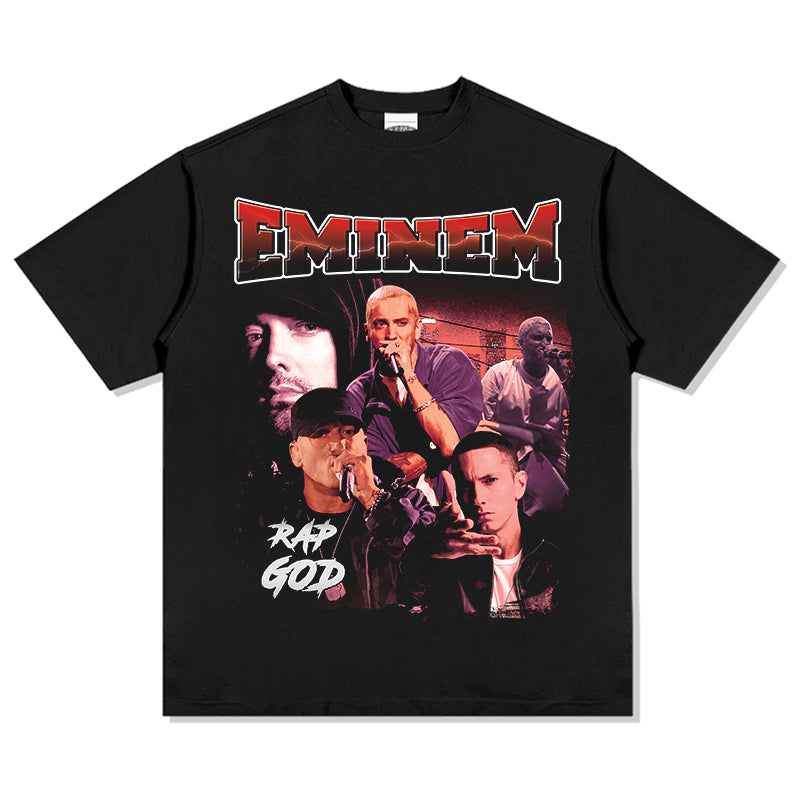 Rap God By Eminem Tee tribute tee in heavyweight cotton
