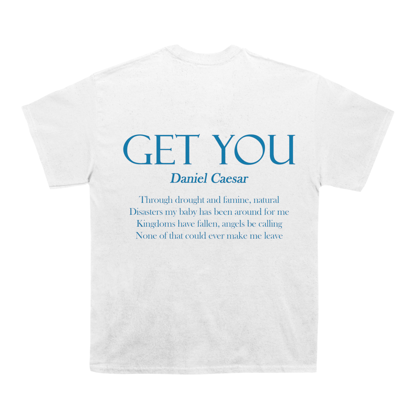Daniel Caesar “Get You” Back design TEE