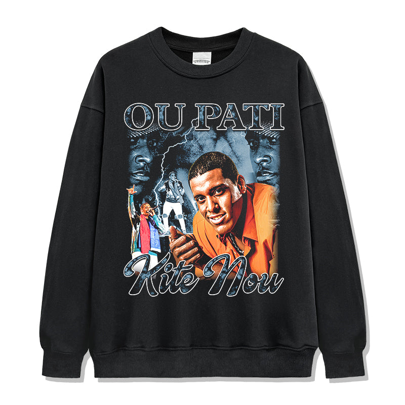 OU PATI KITE NOW By Mika Benjamin Sweatshirt