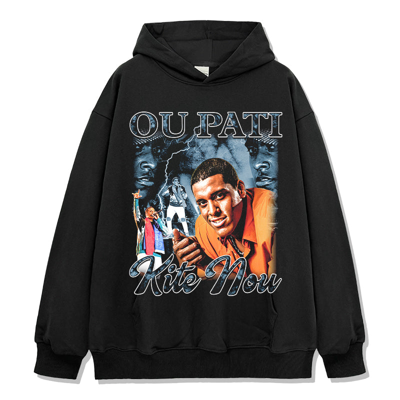 OU PATI KITE NOW By Mika Benjamin HOODIE