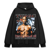 Life Of An Outlaw By Tupac Shakur Hoodie
