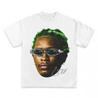Young Thug White GraphicTEE