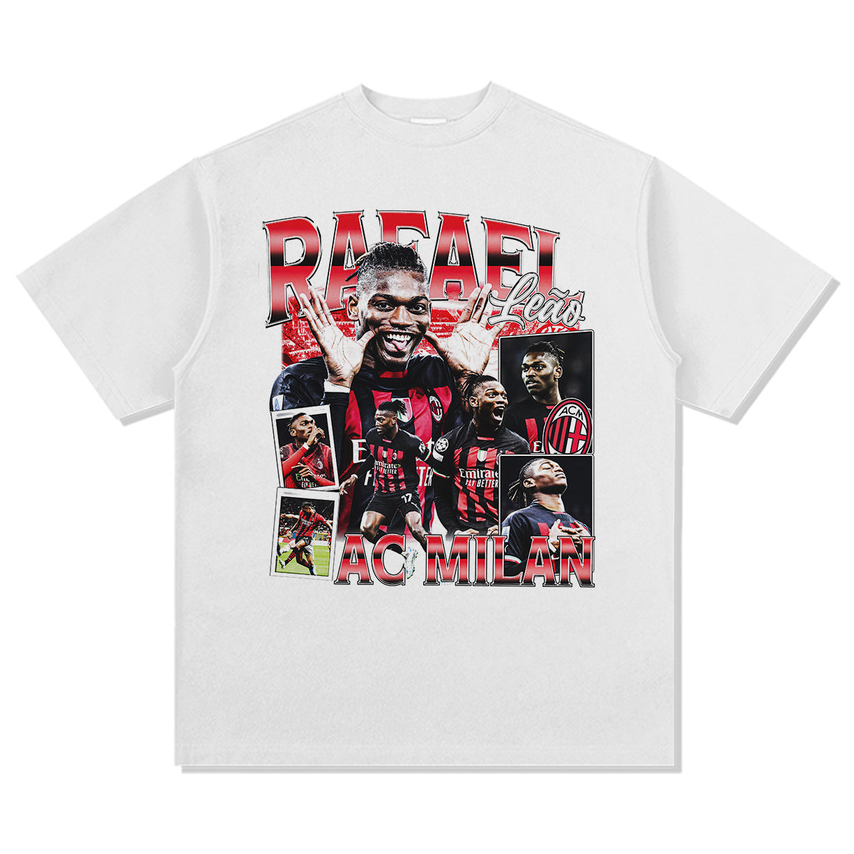 Ac Milan By Rafael Leão Tee - view 3