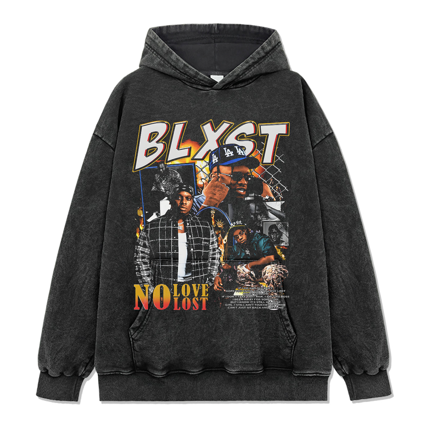 NO LOVE LOST By BLXST HOODIE - view 2