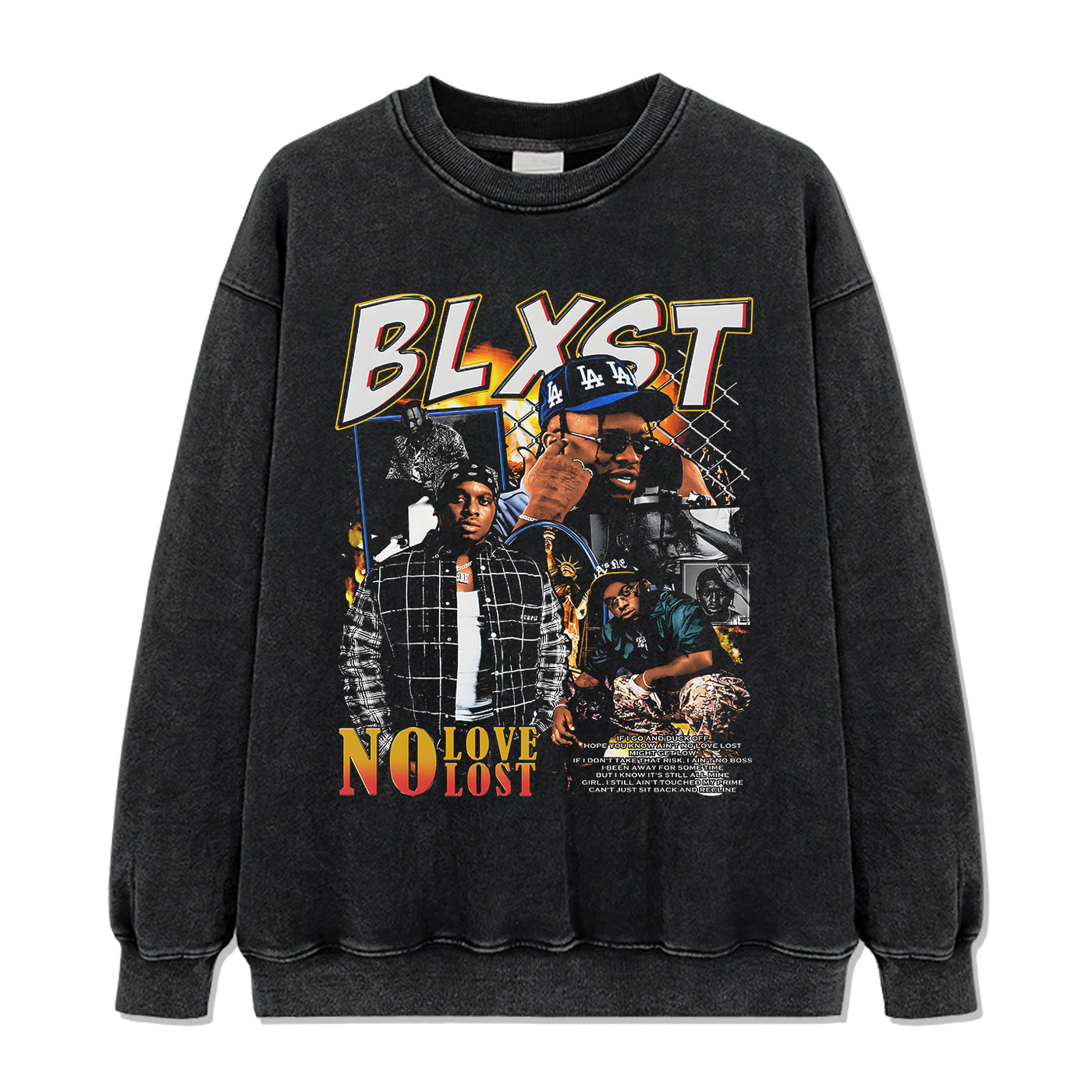 NO LOVE LOST By BLXST Sweatshirt - view 2