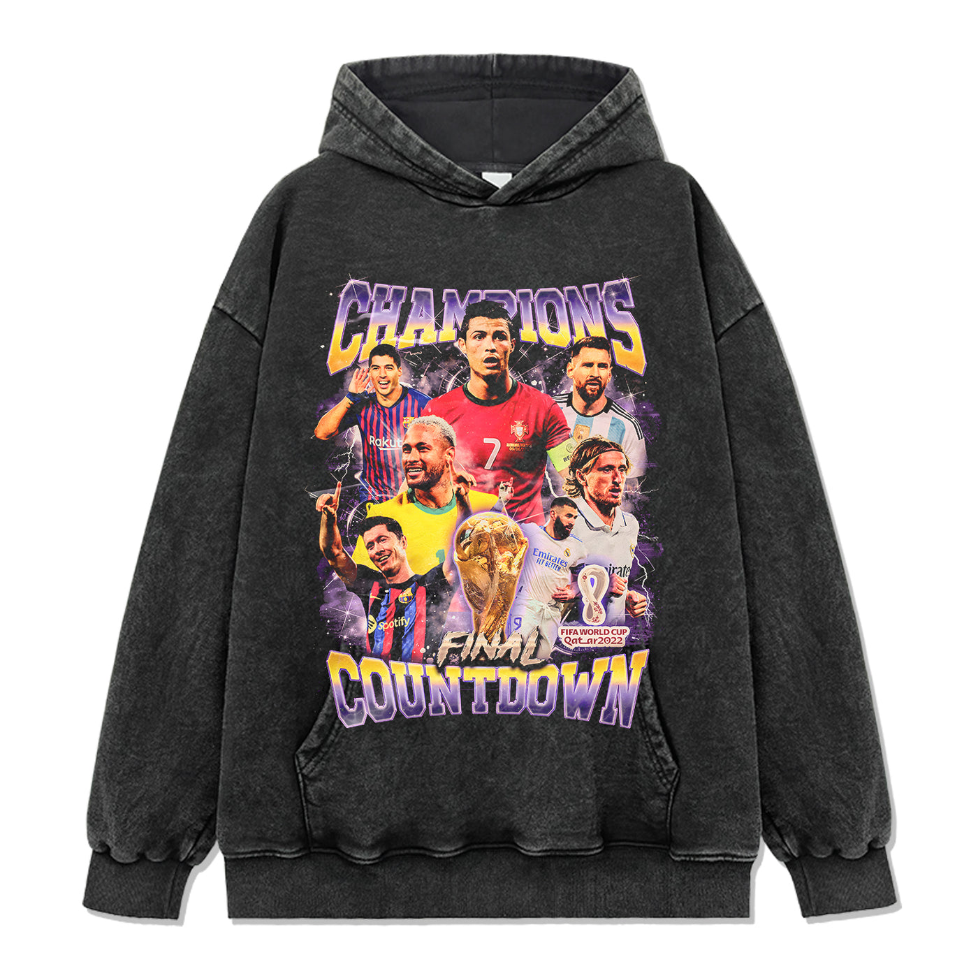 Champions Final Countdown Fifa World Cup Qatar 2022 Hoodie - view 2