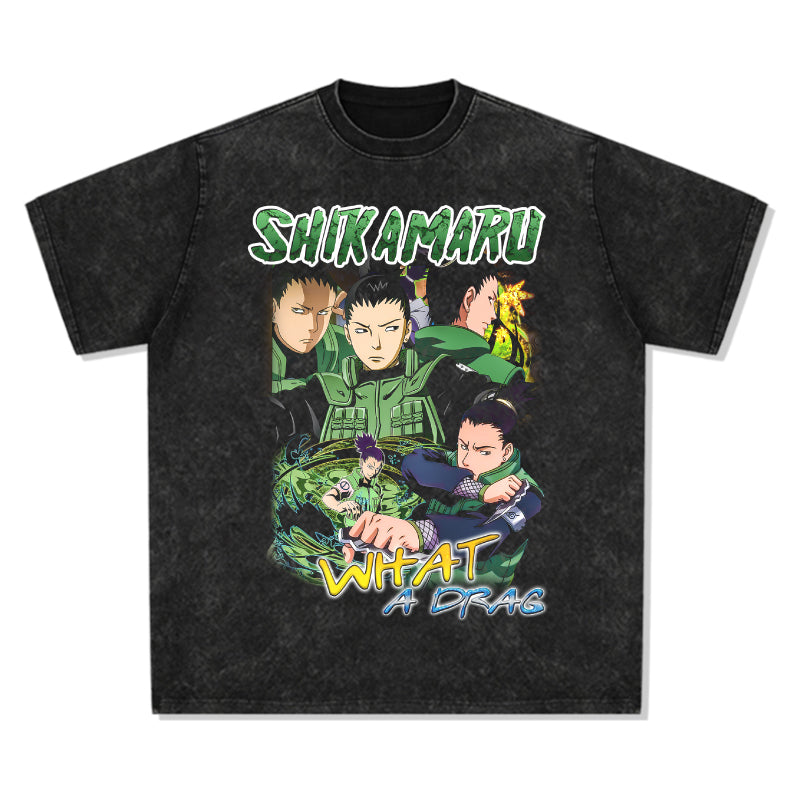 Shikamaru Nara "Anime"TEE - view 2
