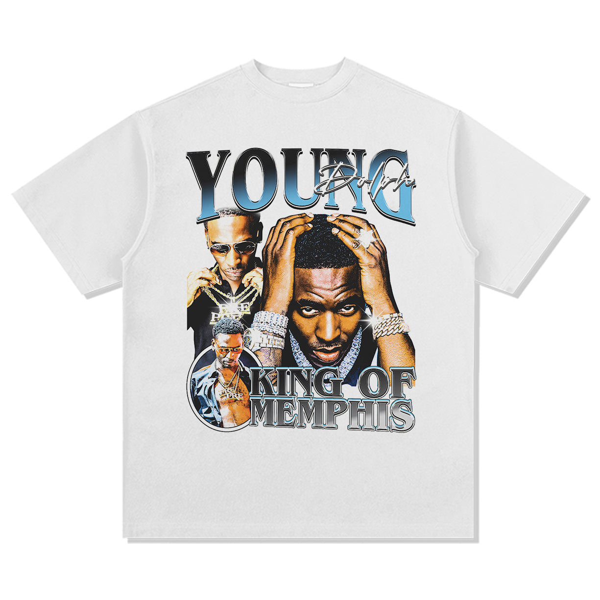 King Of Memphis By Young Dolph Tee - view 4