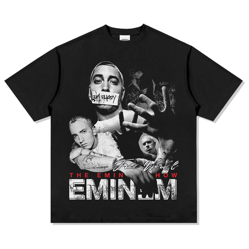 The Eminem Show By Eminem Tee tribute tee in heavyweight cotton