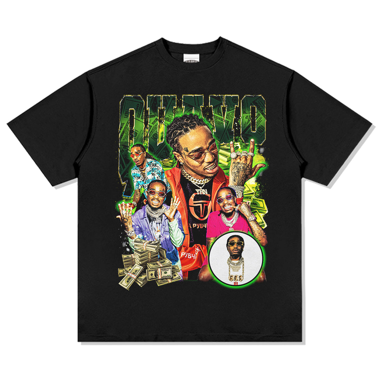 Quavo Tee tribute tee in heavyweight cotton