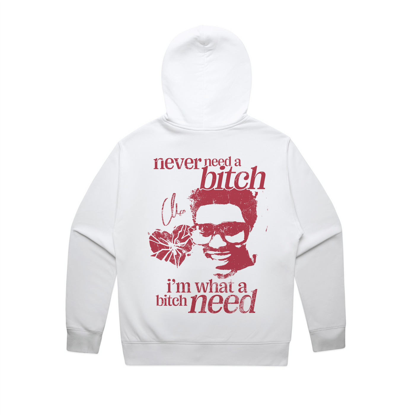 The Weeknd "Heartless" Back Design Hoodie
