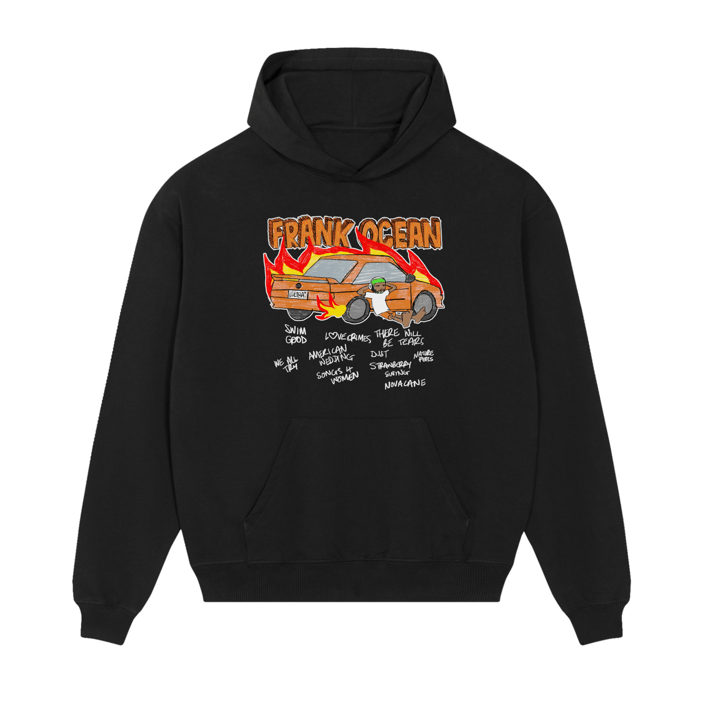 Frank Ocean "Nostalgia Ultra Sketchbook" Hoodie