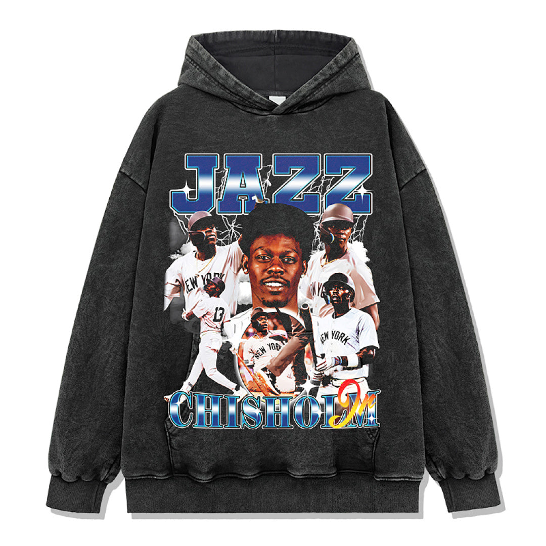 Jazz Chisholm Jr Hoodie - Washed Black