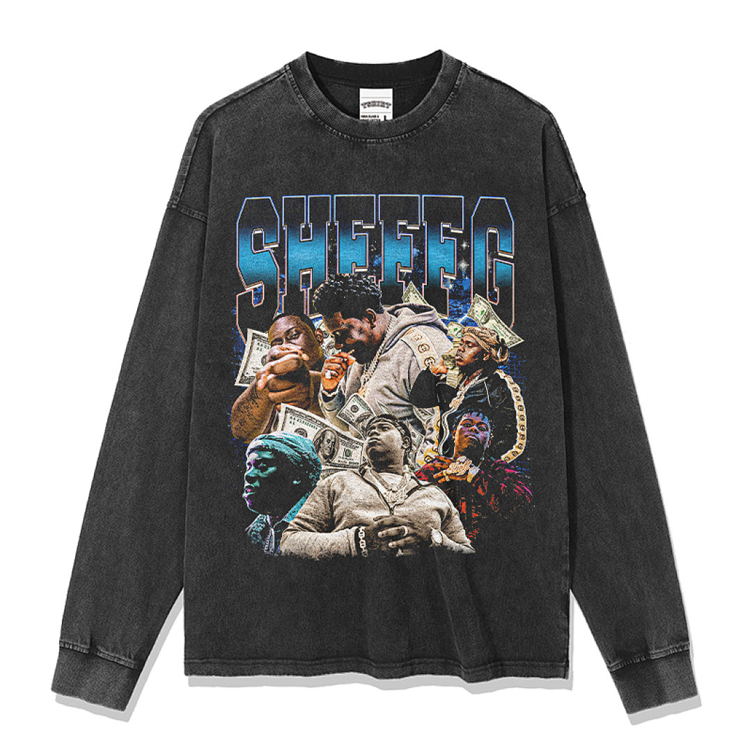 Sheff G Sweatshirt - Washed Black