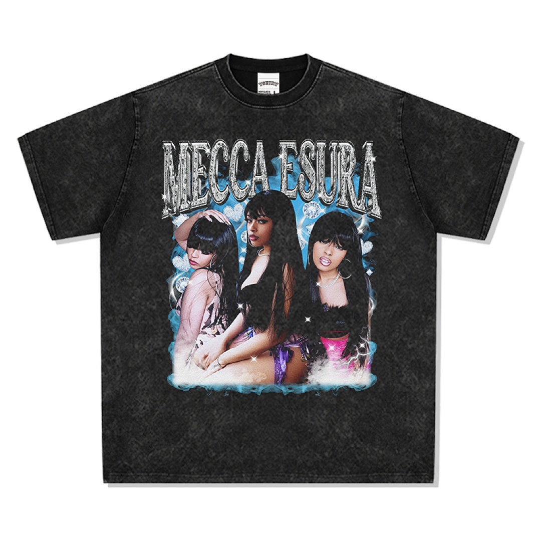 Mecca Esura Tee - Washed Black