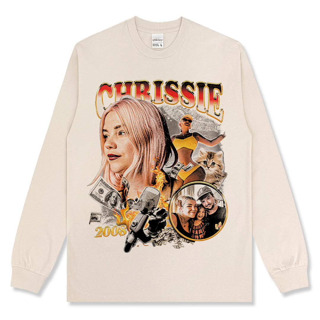 Chrissie Sweatshirt - Apricot