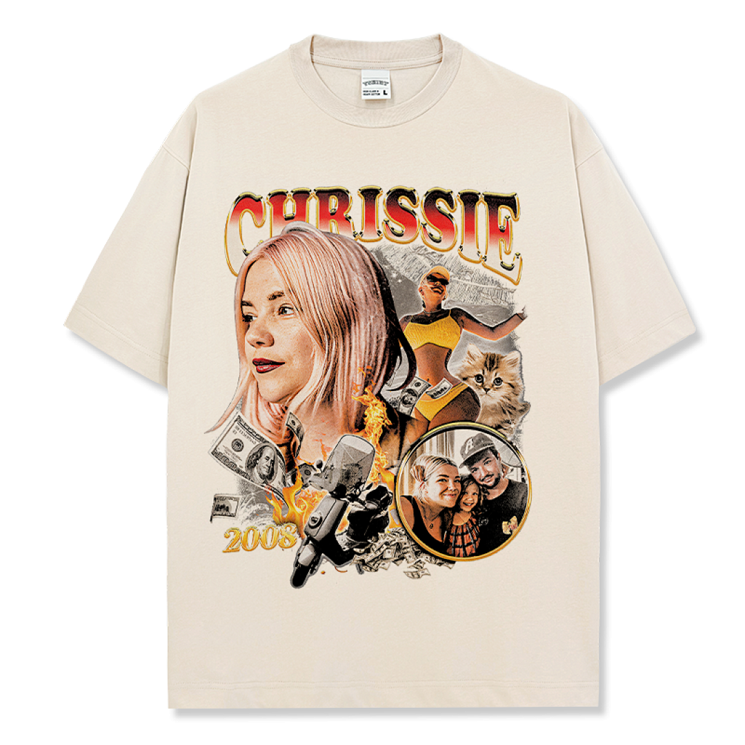 Chrissie Tee - Apricot