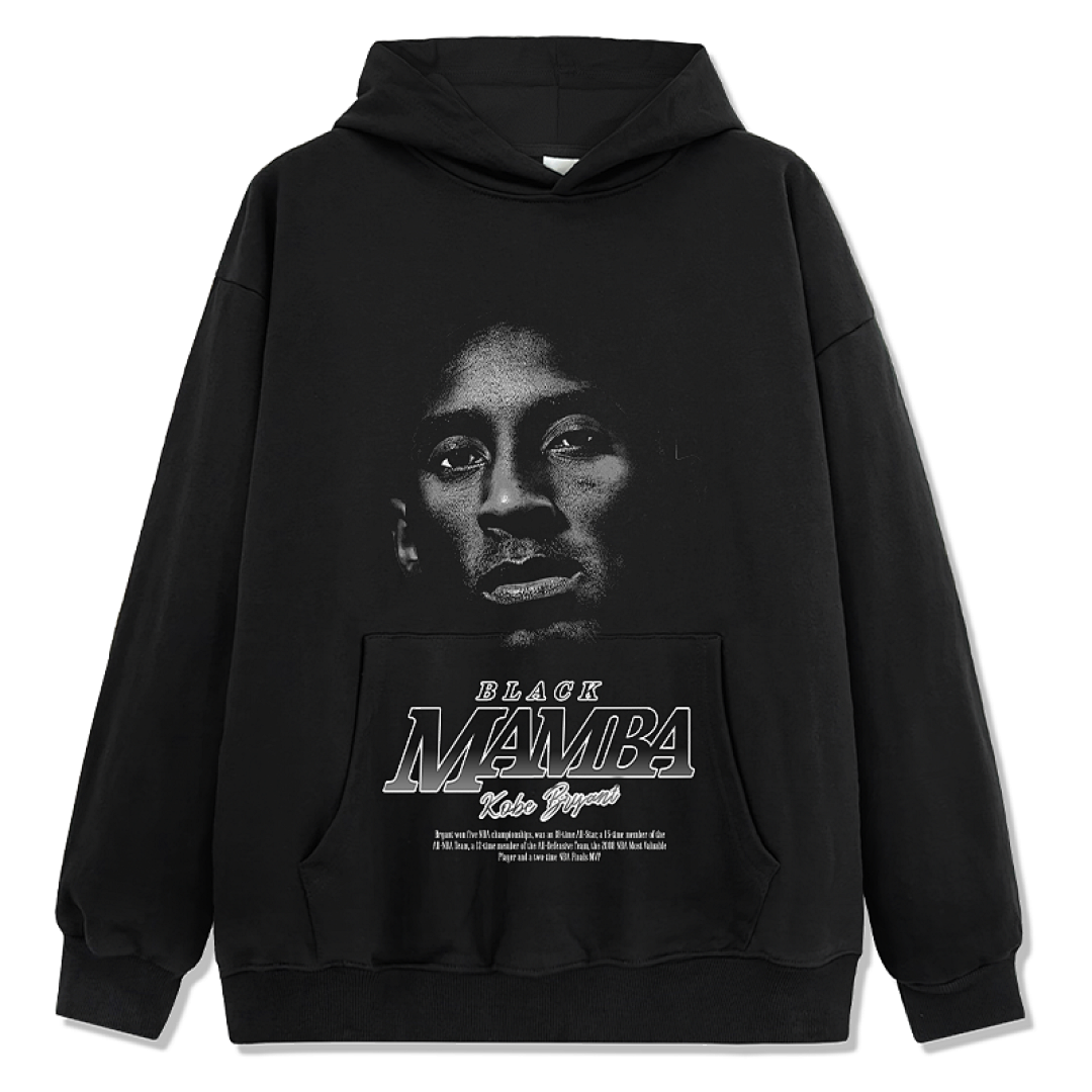 Kobe Design 6134 Hoodie - Black