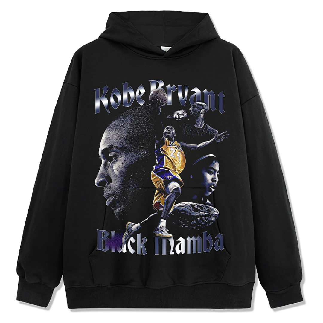 Kobe Design 6056 Hoodie - Black