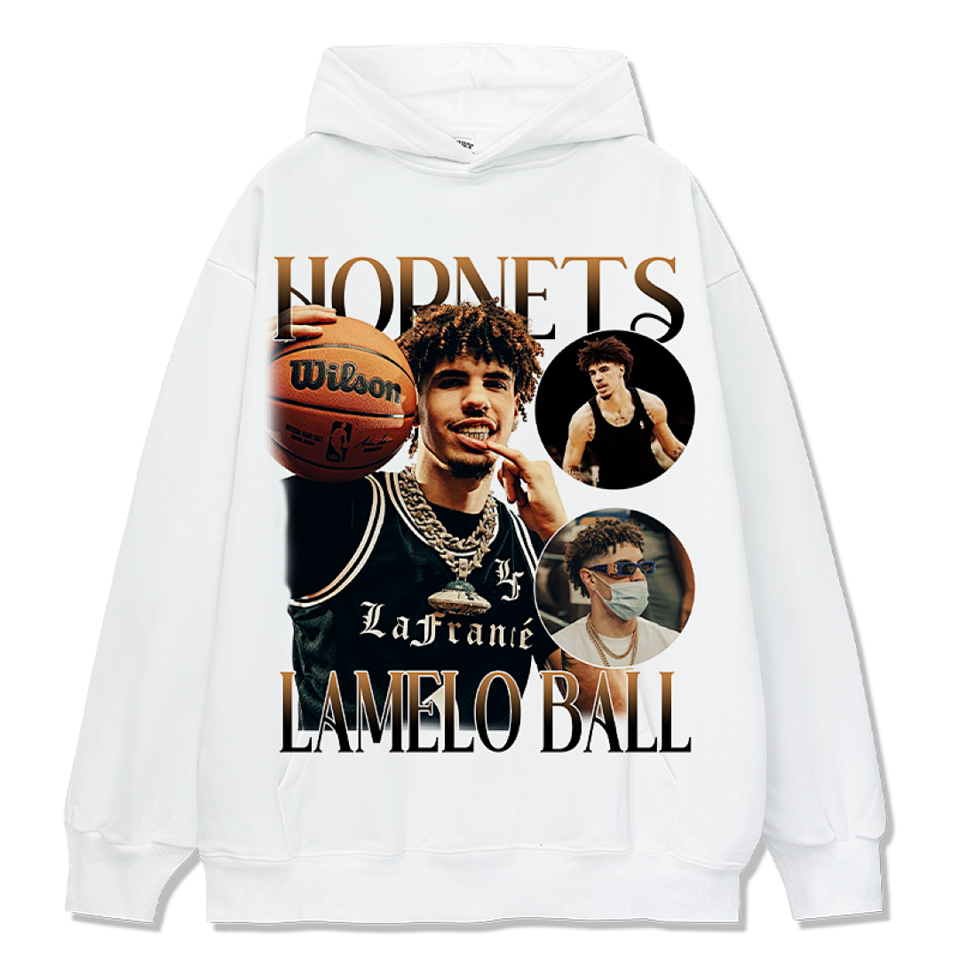 LaMelo Ball Design 6148 Hoodie - White