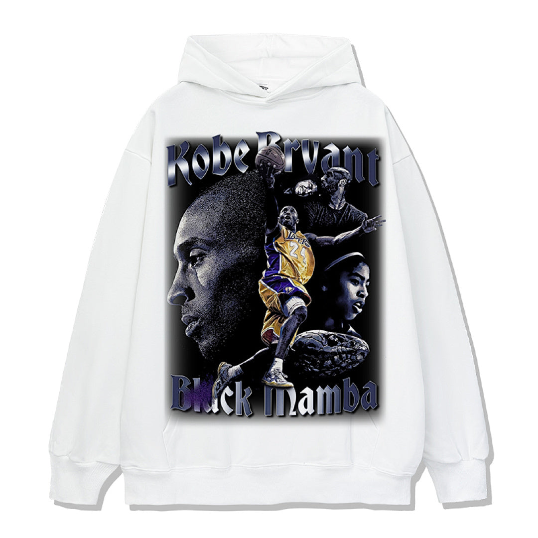 Kobe Design 6056 Hoodie - White