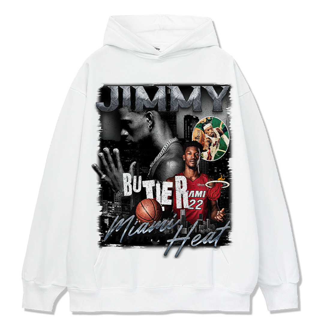 Jimmy Butler Design 6103 Hoodie - White