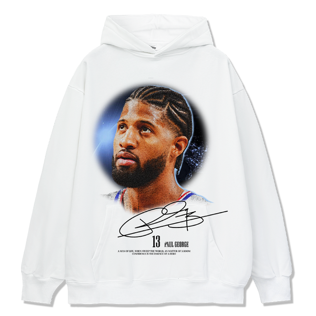 Paul George Design 6157 Hoodie - White