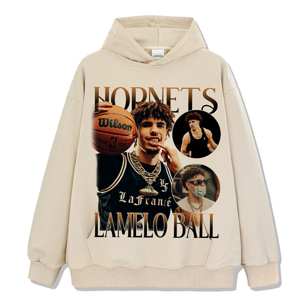 LaMelo Ball Design 6148 Hoodie - Apricot