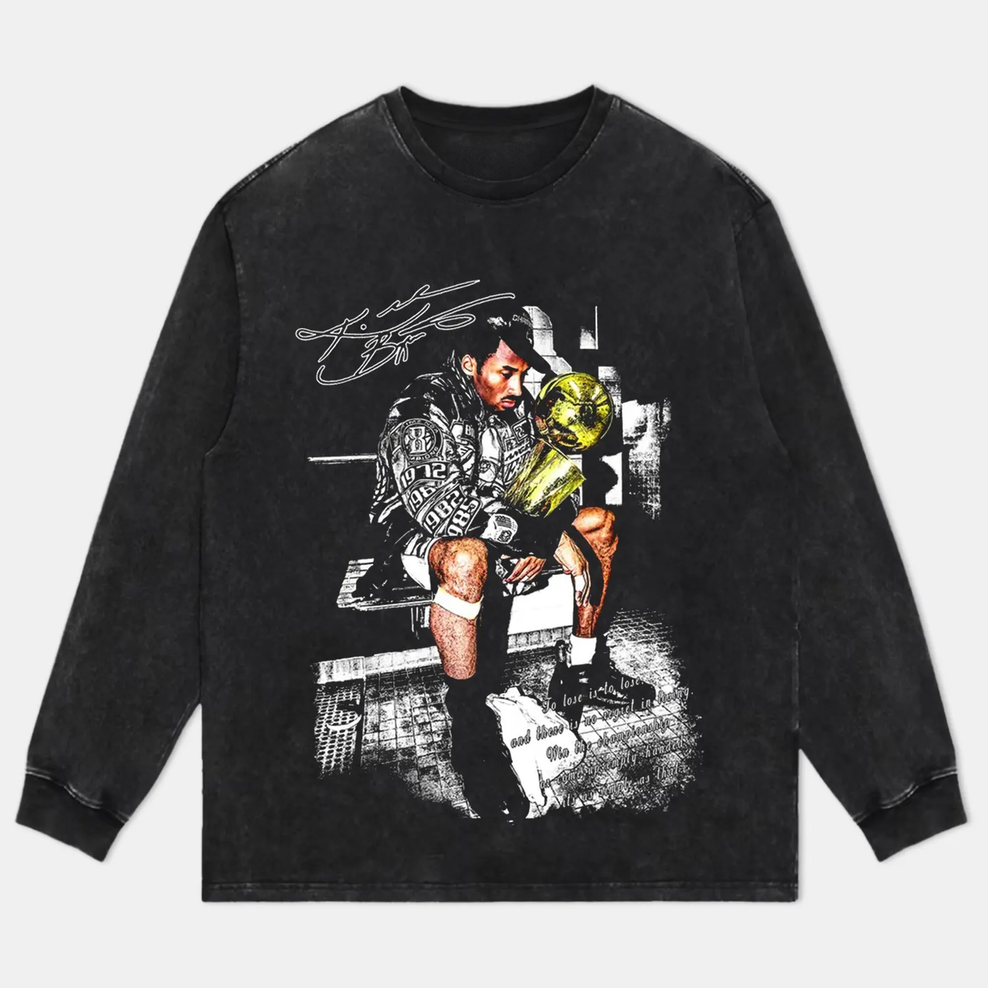 Kobe Vintage S1 Graphic Long Sleeve T-Shirt — product image 2