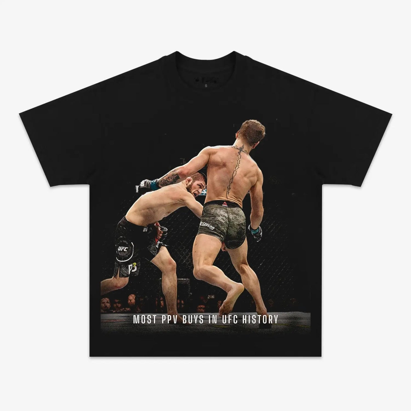 Khabib Nurmagomedov Vintage Heavyweight Graphic T-Shirt — product image 1