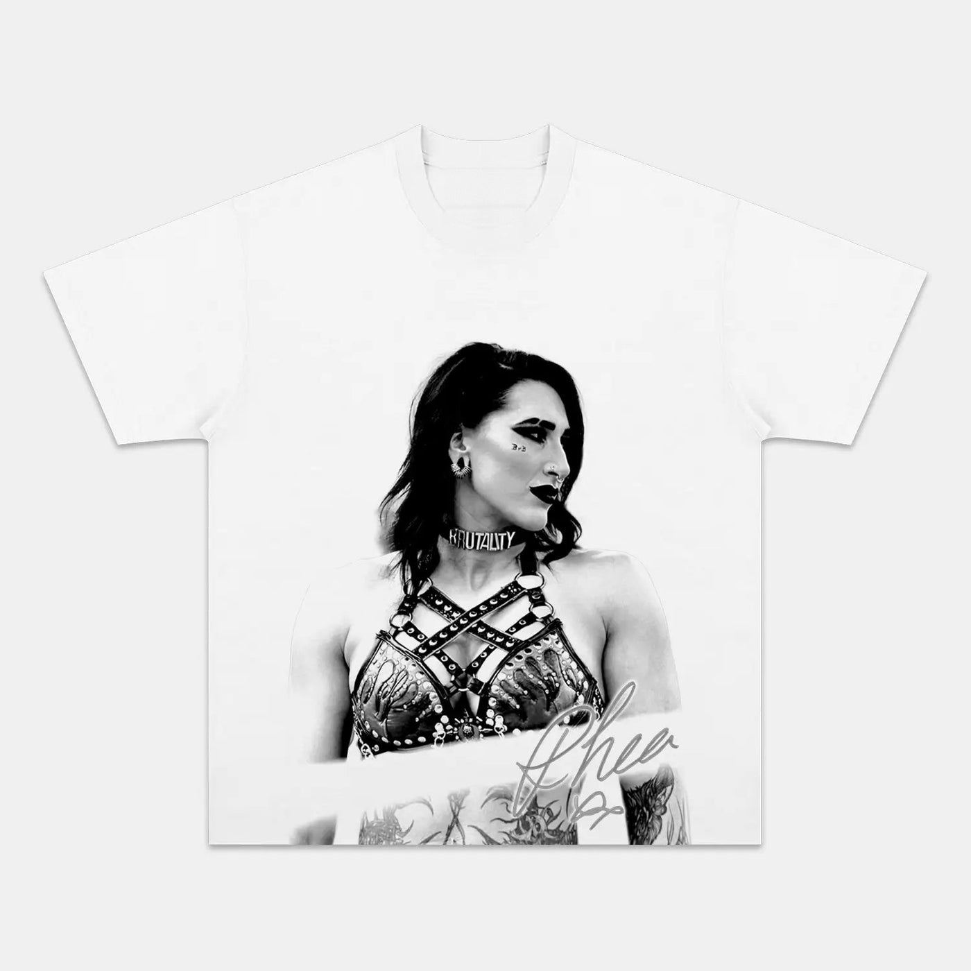 Rhea Ripley Vintage Heavyweight Graphic T-Shirt — product image 1
