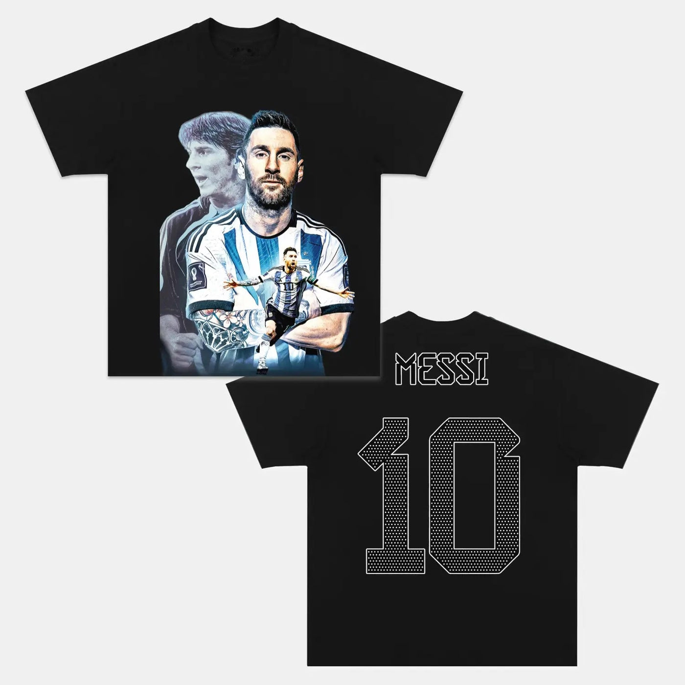 Lionel Messi 2024 Vintage Soccer Graphic Tee — product image 1