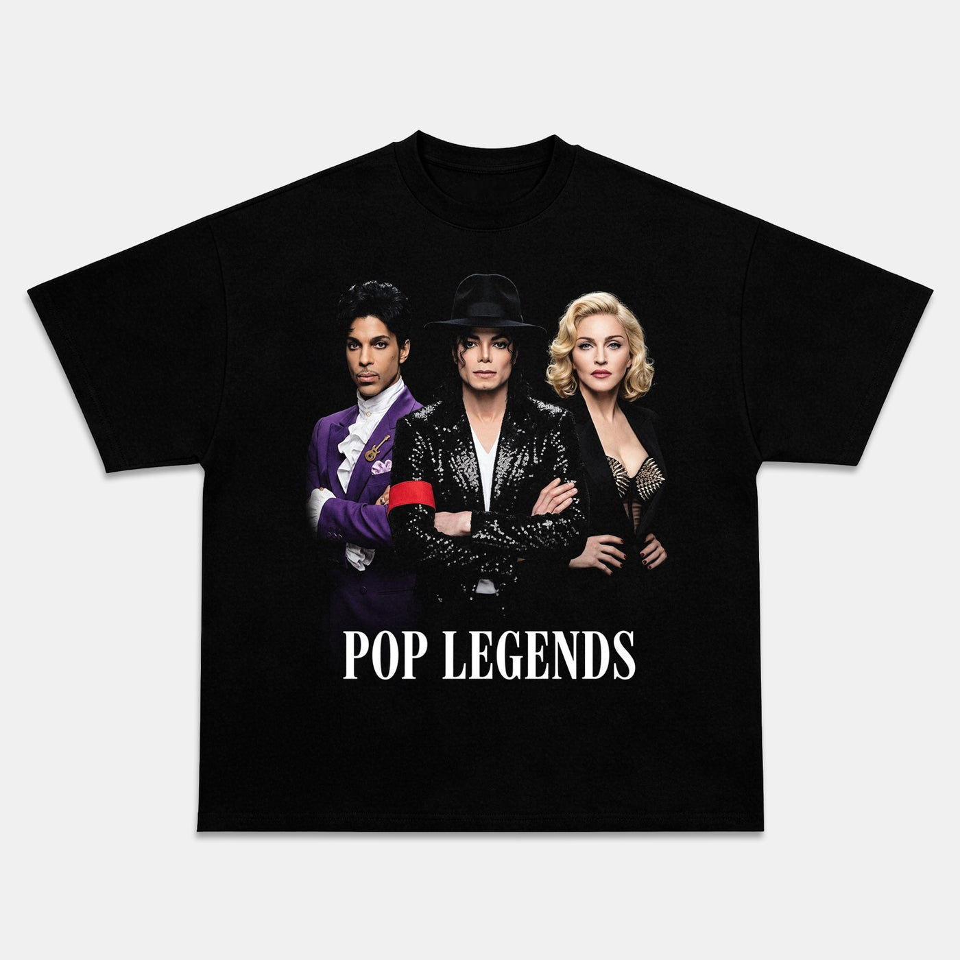Michael Jackson 'King of Pop' Vintage Tribute Graphic Tee — product image 1