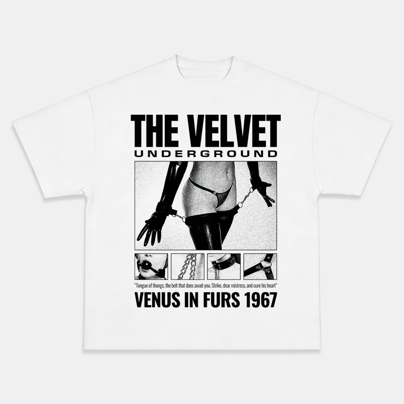 The Velvet Underground 'Venus In Furs' Vintage Art Graphic Tee — product image 1