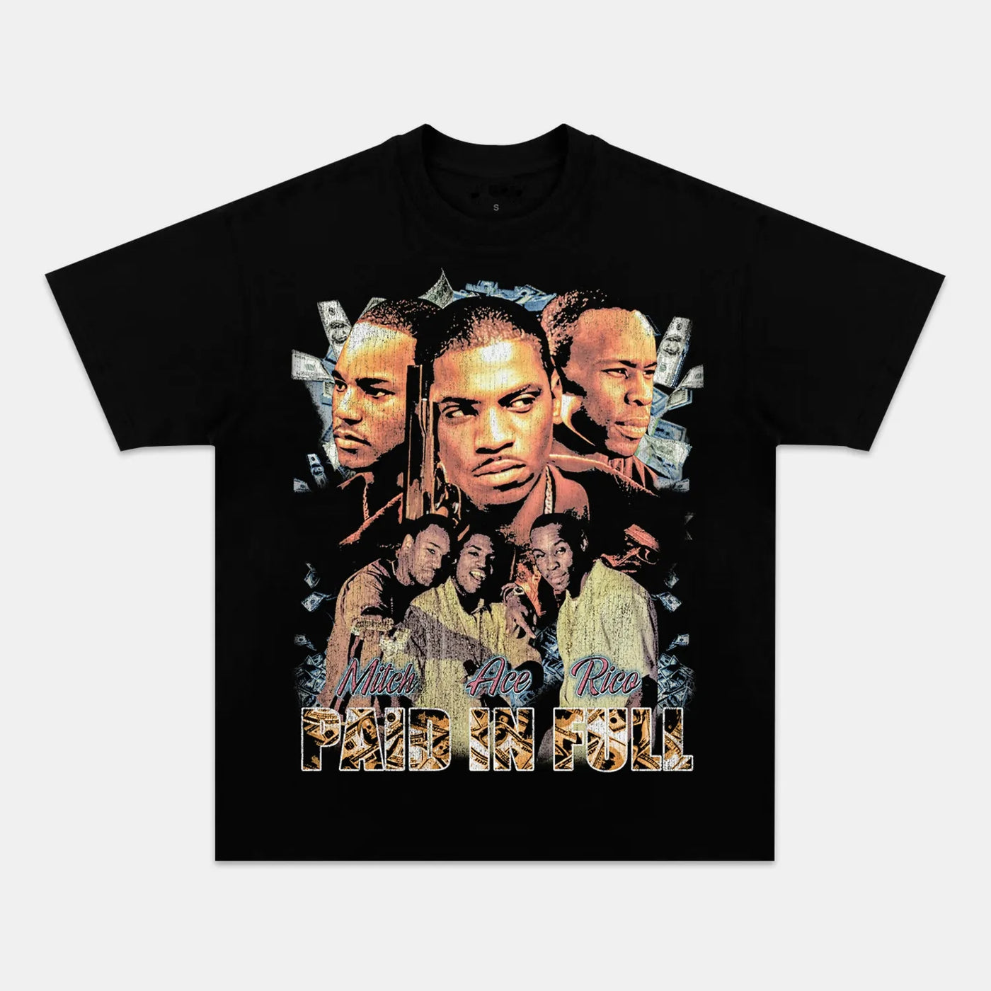 Paid in Full Harlem Cinema Vintage Heavyweight Graphic T-Shirt — product image 1