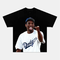 Kobe Bryant LA Dodgers Crossover Vintage Graphic Tee