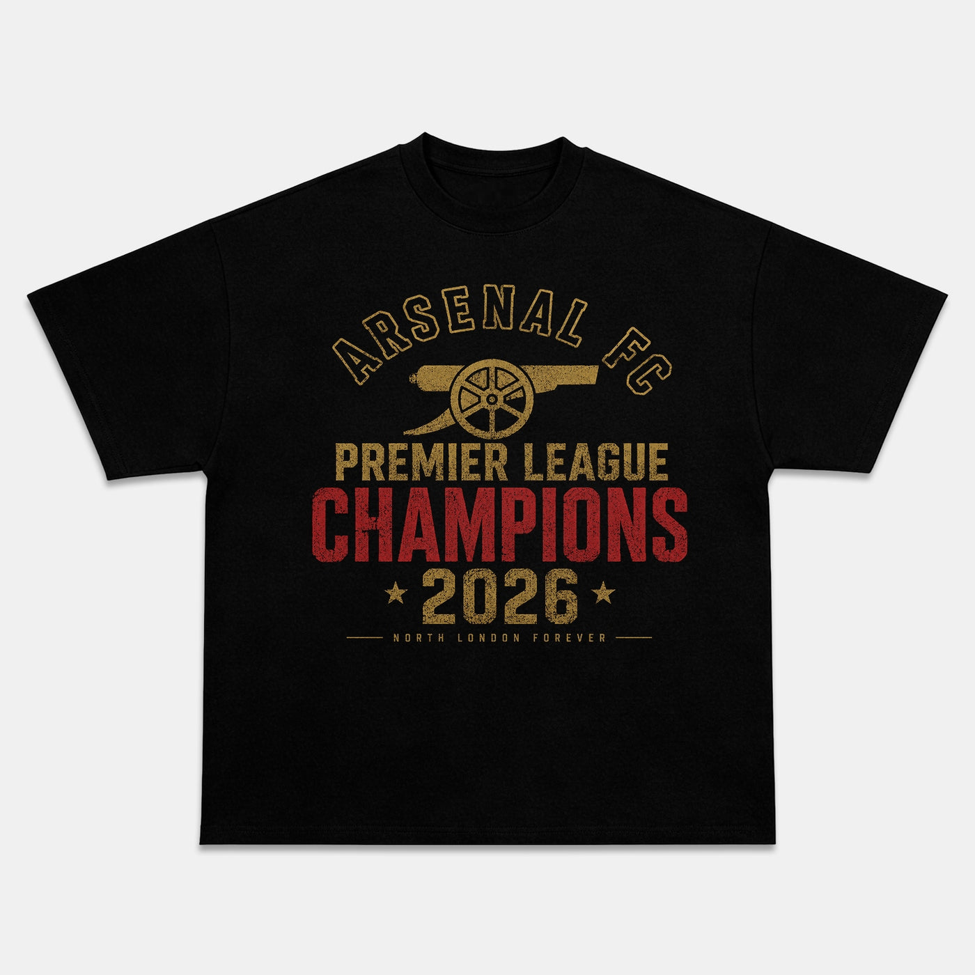 Arsenal FC 'North London Forever' Vintage Football Graphic Tee — product image 1