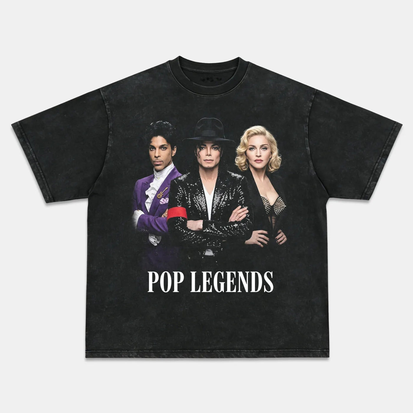Michael Jackson 'King of Pop' Vintage Tribute Graphic Tee — product image 2