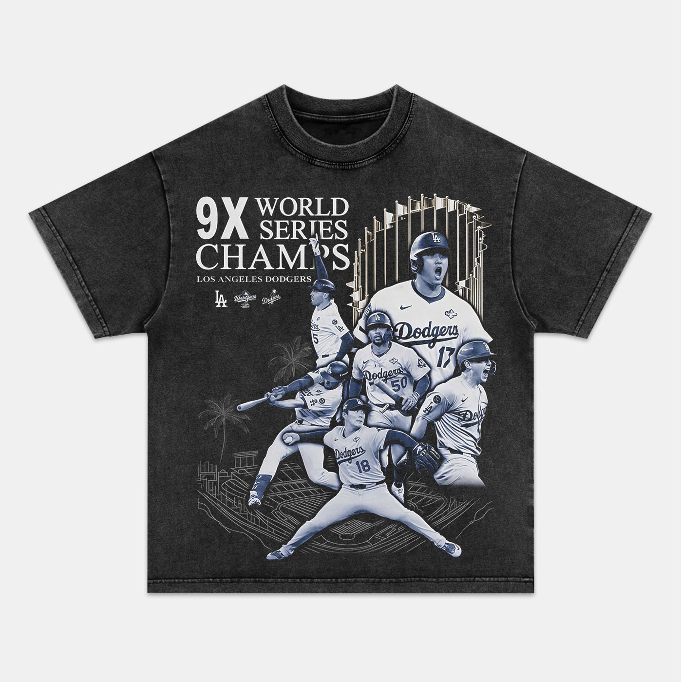 9X World Series Champions Boston Red Sox Vintage Graphic Tee — product image 2