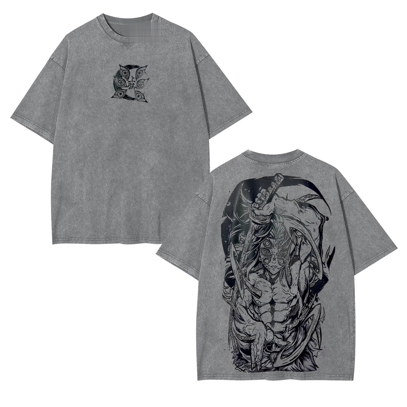 Nezuko Kamado Demon Slayer Vintage Heavyweight Graphic T-Shirt — product image 2