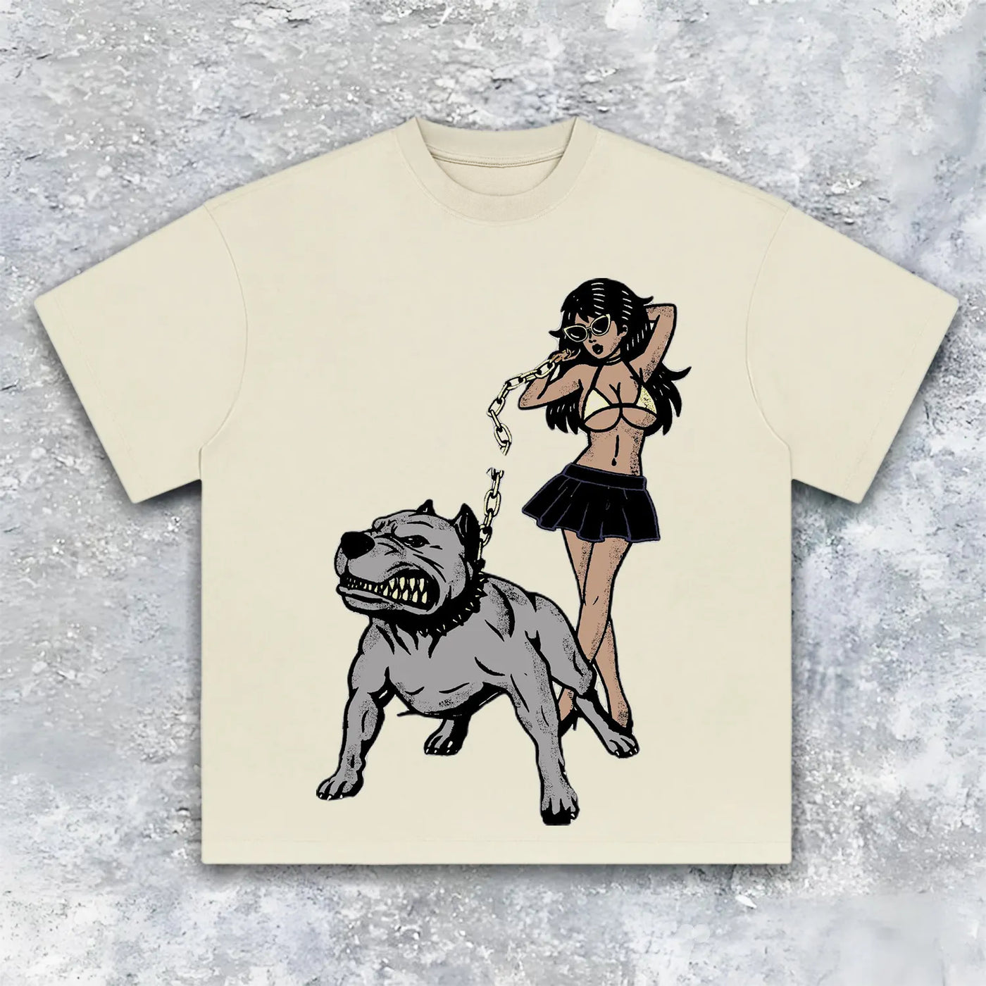 Sexy & Fierce Dogs Graphic Tee — product image 2