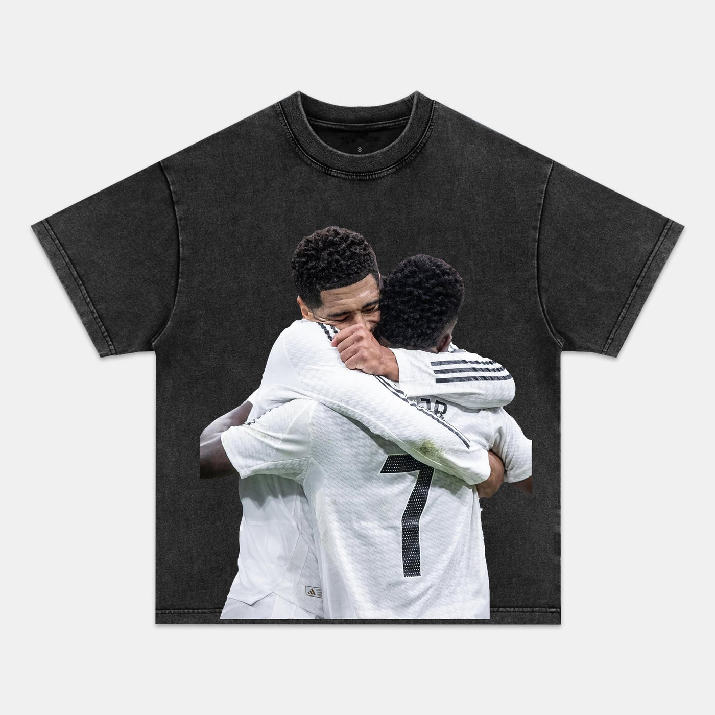 Jude Bellingham & Vinícius Jr Real Madrid Champions Graphic Tee — product image 2